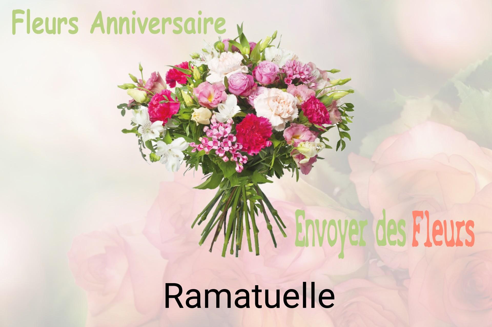 Bouquet de fleurs d’anniversaire livré à Ramatuelle