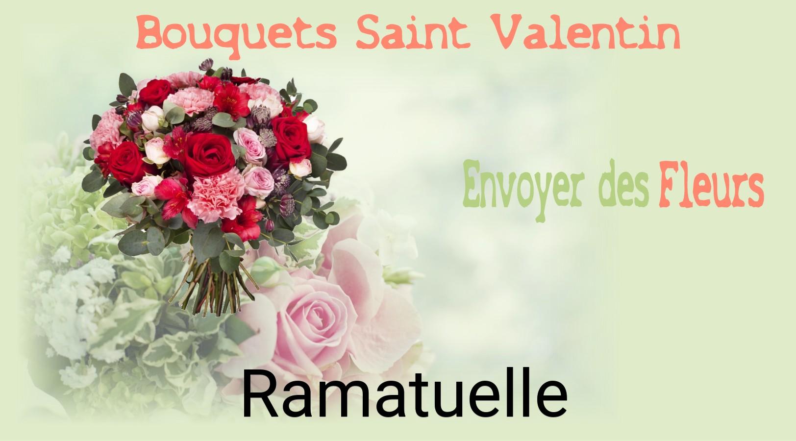Roses de Saint-Valentin livrées à Ramatuelle